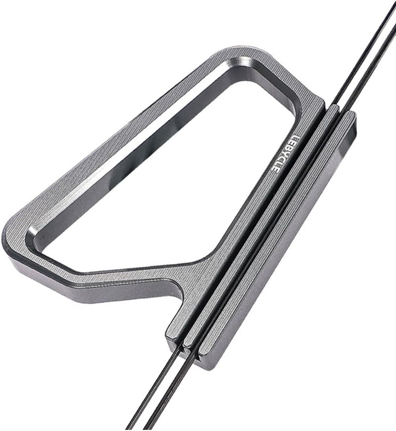 HOUSON Special Spoke Wrench for Flat Spokes - 78mm Recessed Grooves for 0.8-1.3mm Thickness | Lightweight Aluminum CNC - Image 4